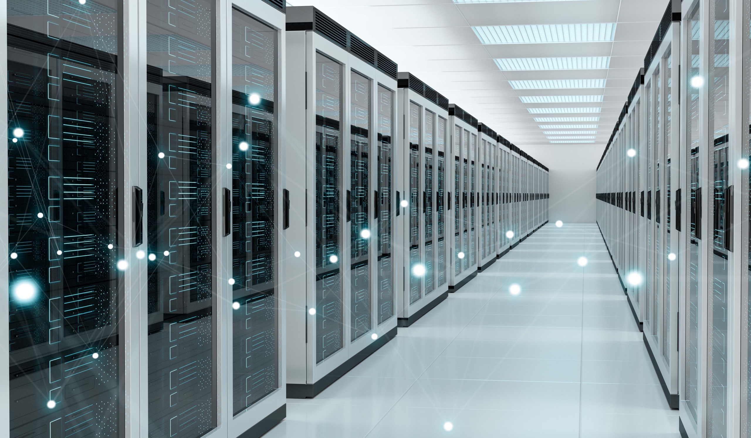 Server,Room,Center,Exchanging,Cyber,Datas,And,Connections,3d,Rendering